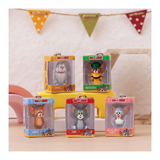 TOM and JERRY ミニチュアパッケージチャームの商品画像