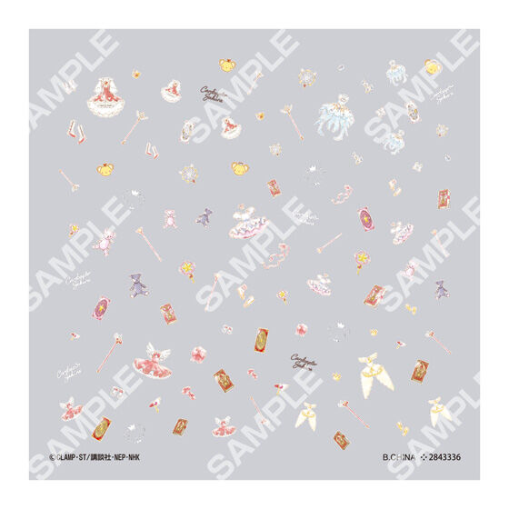 【フラットガシャポン】カードキャプターさくら ネイルシールの商品画像