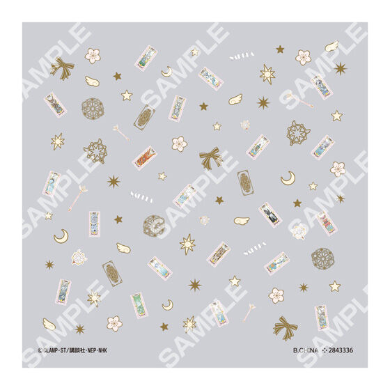 【フラットガシャポン】カードキャプターさくら ネイルシールの商品画像