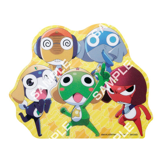 【フラットガシャポン】ケロロ軍曹 マウスシートコレクションの商品画像