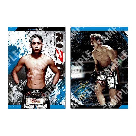 【フラットガシャポン】RIZIN クリアファイルコレクションの商品画像