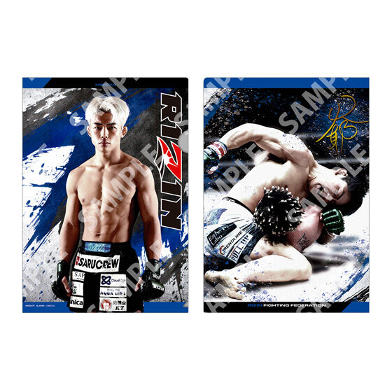 【フラットガシャポン】RIZIN クリアファイルコレクションの商品画像
