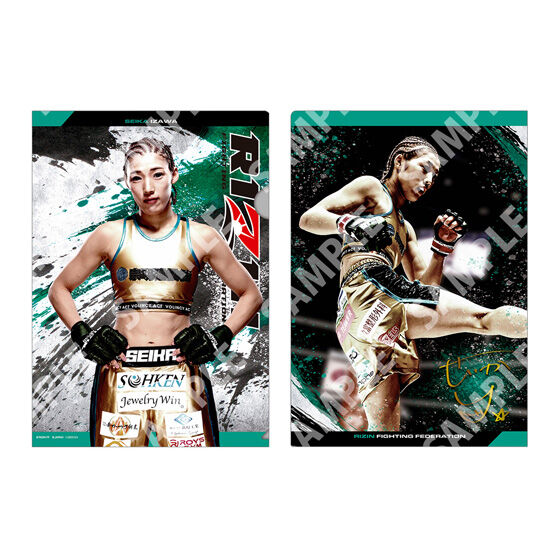【フラットガシャポン】RIZIN クリアファイルコレクションの商品画像
