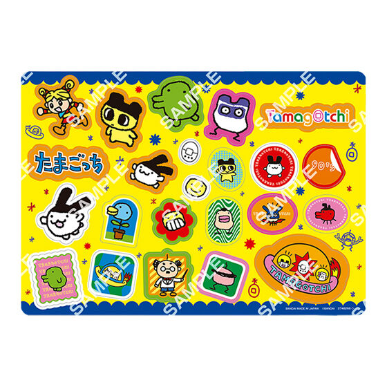 【ジャンボカードダス/フラットガシャポン】たまごっち ジャンボシールダスの商品画像