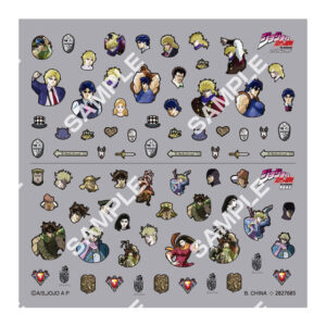 【フラットガシャポン】ジョジョの奇妙な冒険 ネイルシール 商品画像