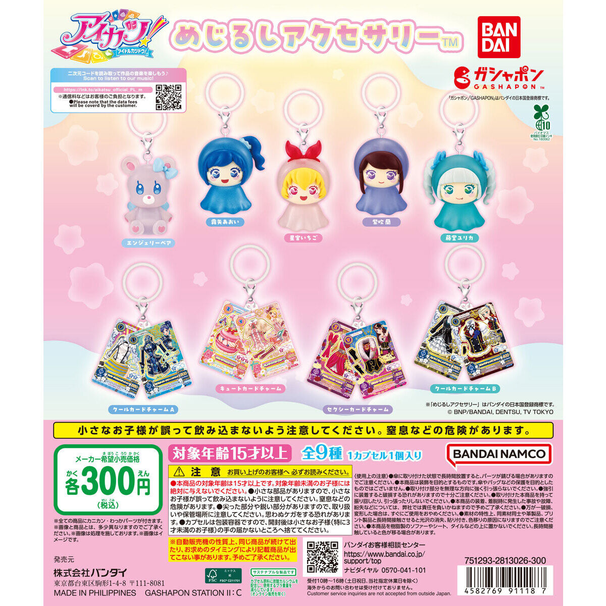 アイカツ！ めじるしアクセサリーの台紙画像