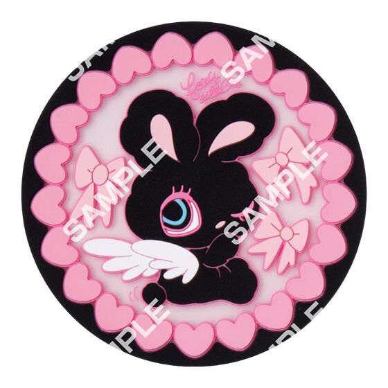【フラットガシャポン】foxy illustrations クリアラバーコースターの商品画像