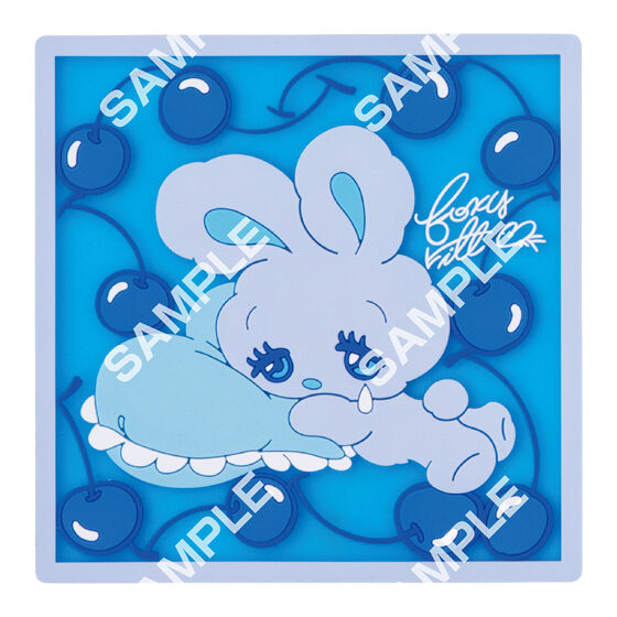 【フラットガシャポン】foxy illustrations クリアラバーコースターの商品画像