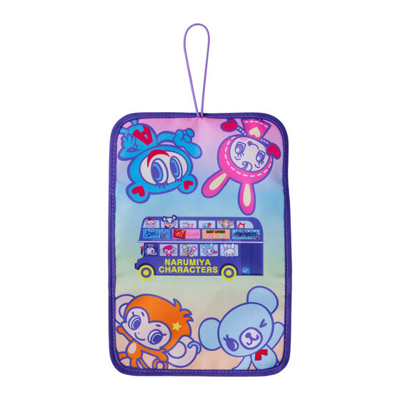 【フラットガシャポン】ナルミヤキャラクターズ おりたたみポーチの商品画像