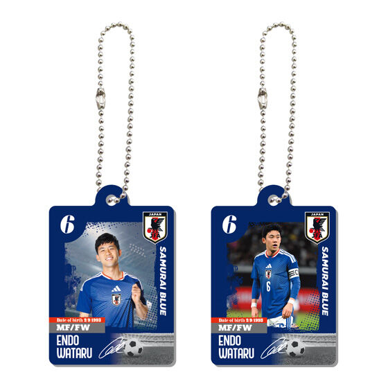 だれでもアクリルチャームDX サッカー日本代表ver.の商品画像