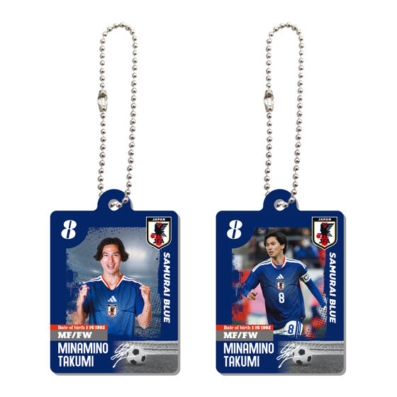 だれでもアクリルチャームDX サッカー日本代表ver.の商品画像