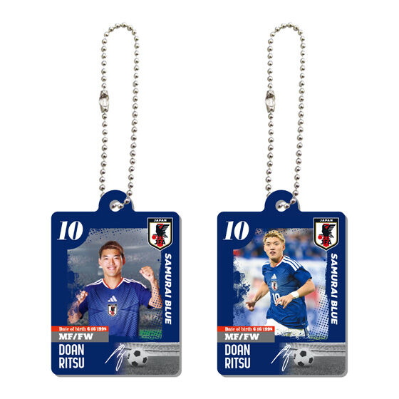 だれでもアクリルチャームDX サッカー日本代表ver.の商品画像