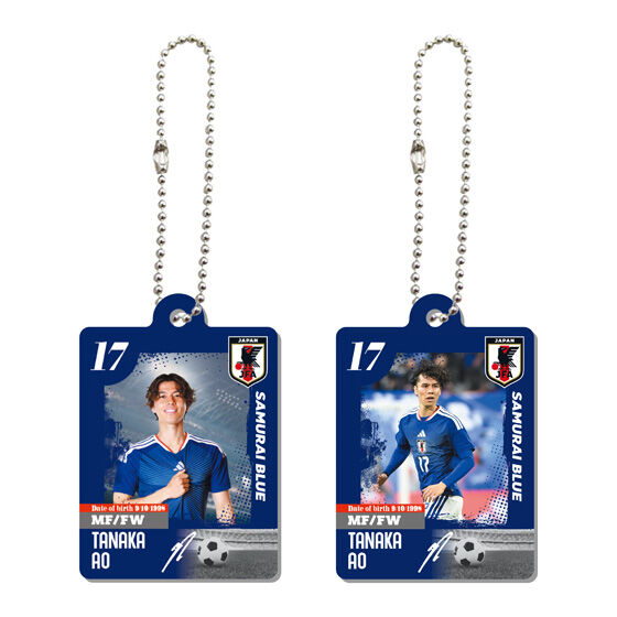 だれでもアクリルチャームDX サッカー日本代表ver.の商品画像