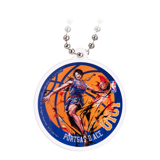 ONE PIECE×NBA カプセルアクリルチャームの商品画像
