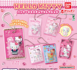 HELLO KITTY パッケージミニチュアコレクション 全6種ラインナップ