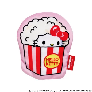 ハローキティ エッジーバラエティーコレクション ダイカットポーチ ポップコーン
