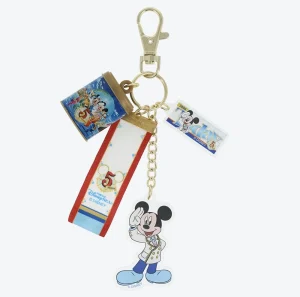 東京ディズニーシー25周年 カプセルトイ キーチェーン 5周年デザイン