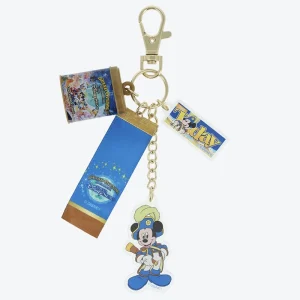 東京ディズニーシー25周年 カプセルトイ キーチェーン グランドオープニングデザイン